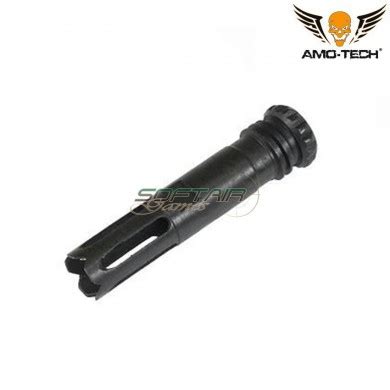 Scar H Flash Hider Type X Ccw Black Amo Tech Amt Softair