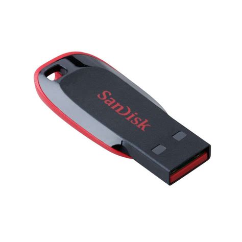 Pen Drive Sandisk 8gb Cruzer Blade Usb 20 Sdcz50 008g B35 Comtek