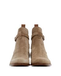 Saint Laurent Tan Wyatt Jodhpur Boots 995 SSENSE Lookastic