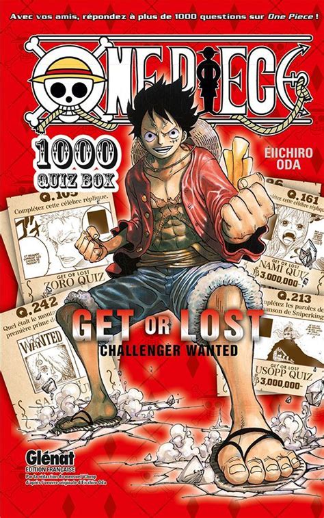 Couvertures Manga One Piece Quizzbook Coffret Luffy One Piece