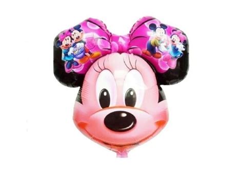 Balon Folie Cap Minnie Mouse Roz 60 Cm Partybaloane