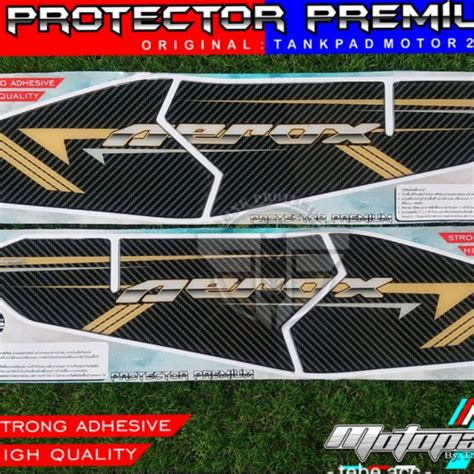 Jual Sticker Stiker Resin Timbul Sidepad ALL NEW YAMAHA AEROX Connected