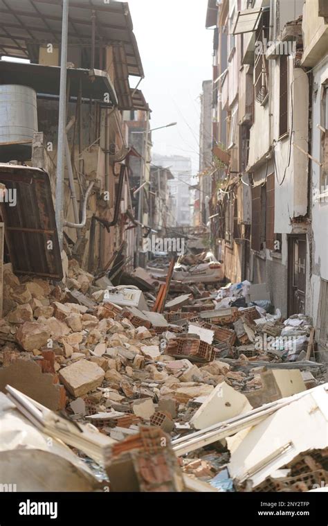 Antakya Hatay Turchia 12th Febbraio 2023 Terremoto In Turchia