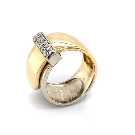 Ring Bicolor Mit Brillanten BI00057285