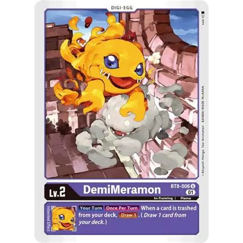 Digimon New Awakening Single Card Uncommon Tk Takaishi Bt8 087 Box