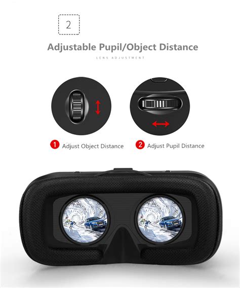 Vr Shinecon G04 Virtual Reality 3d Glasses With Headset For 3 5 6 Inches Smartphones Modlabz