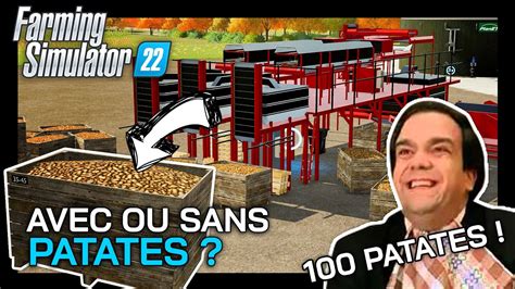 Pommes De Terre A Gogo Sur Farming Simulator Youtube