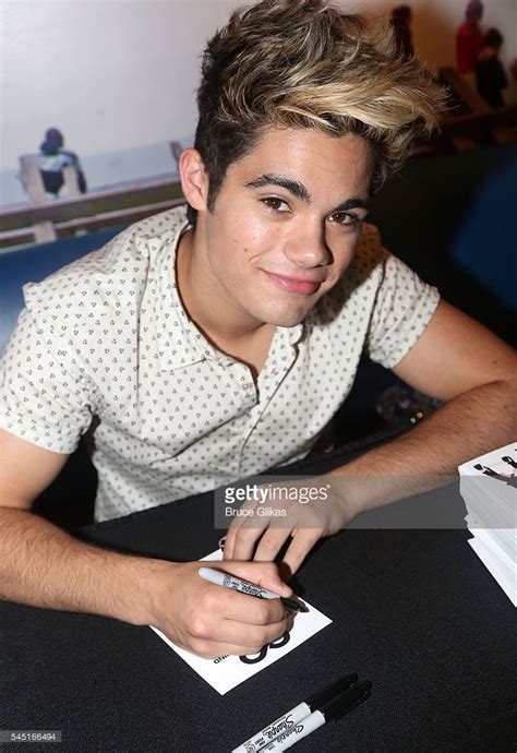 Emery Kelly Of The Band Forever In Your Mind Poses As He Promote Their