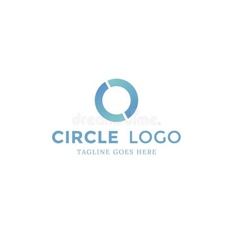 Minimalist Circle Logo for Your Company Stock Vector - Illustration of ...