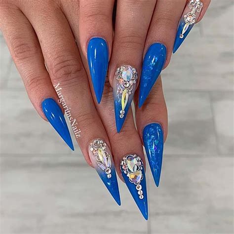 23 Blue Ombre Nails And Ideas Were Trying Asap Stayglam