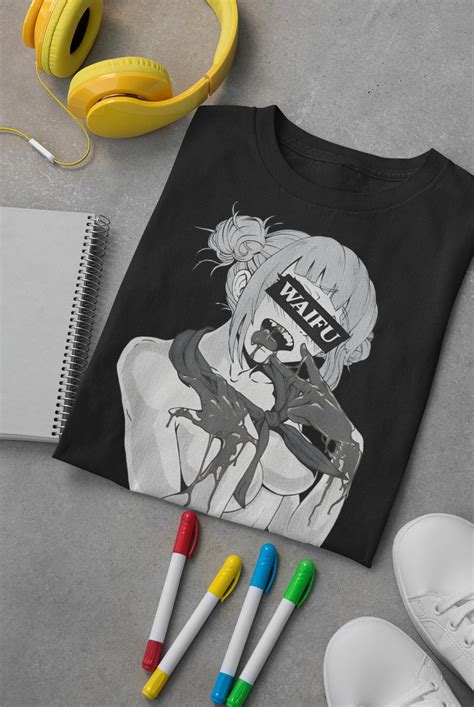 Waifu Material Anime Girl Unisex Graphic Tee - Etsy