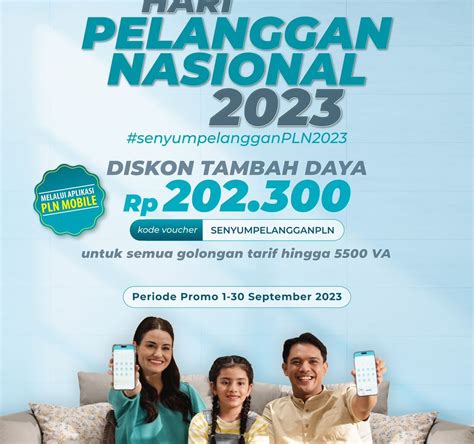 Spesial Hari Pelanggan Nasional Pln Beri Diskon Tambah Daya Hanya