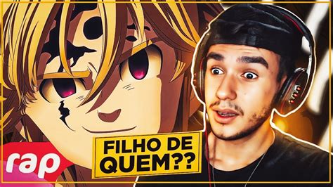 REACT Rap do Meliodas Nanatsu no Taizai EU SOU O CAPITÃO NERD