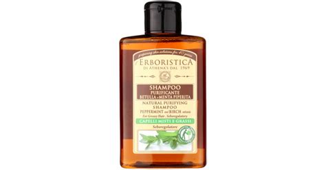 Athena S L Erboristica Shampoing Bouleau Menthe Pour Cheveux Gras