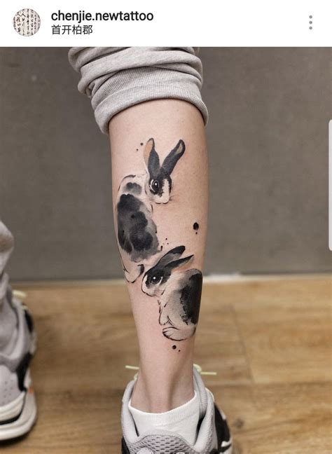 Japanese Rabbit Tattoos