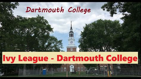 Dartmouth College Campus Tour Youtube