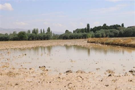 Nevşehir de Sel Felaketi Ekili Alanlarda Hasar Tespit Çalışmaları