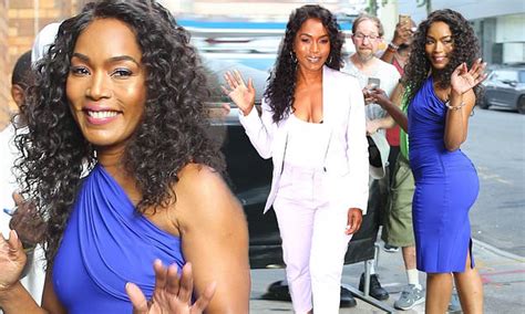 Angela Bassett 60 Puts On A Stunning Display In Two Looks To Promote Her Netflix Film