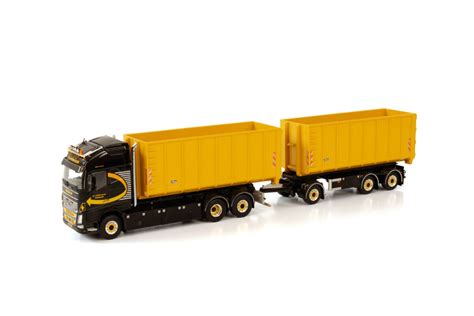 Volvo Fh4 Globe Xl Riged Hooklift System N Van Straalen Wsi Models 1