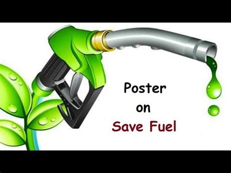 How To Make A Poster On Save Fuel Youtube