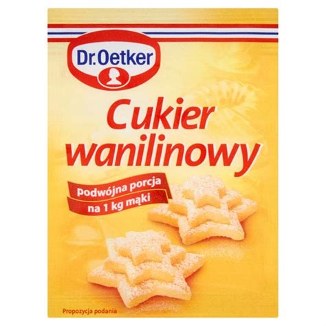 Dr Oetker Cukier Wanilinowy 16g 12478451785 Allegropl