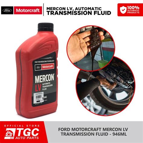 Motorcraft Mercon LV Automatic Transmission Fluid ATF And