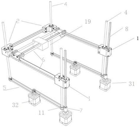 3d打印机的xyz轴运动传动装置的制作方法