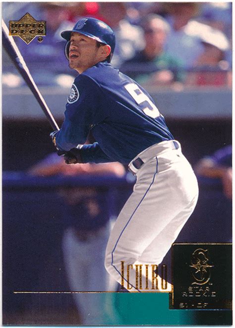 Yahooオークション Ichiro Mlb 2001 Upper Deck Ud Rc 271 Star Ro