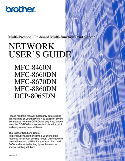 Brother MFC 8670DN User S Guide Manualzz