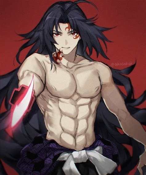 Pin By Geff On D D Anime Guys Shirtless Slayer Anime Handsome Anime