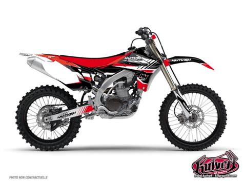 Yamaha 250 YZ Dirt Bike Pulsar Graphic Kit UFO Relift Red Kutvek Kit