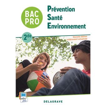 Pr Vention Sant Environnement Pse De Bac Pro Pochette