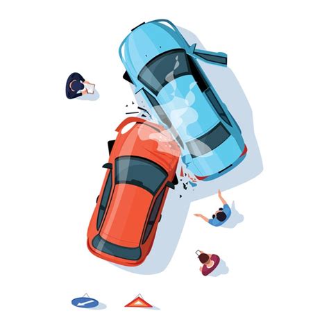 Car Crash Clipart Over Royalty Free Licensable Stock Illustrations