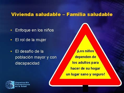 Organizacin Panamericana De La Salud Vivienda Saludable Familia