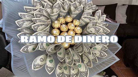 Un Ramo De Dinero YouTube Creative Money Gifts Money Bouquet