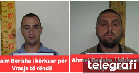 Policia publikon fotot e vëllezërve Berisha që kërkohen si të dyshuar