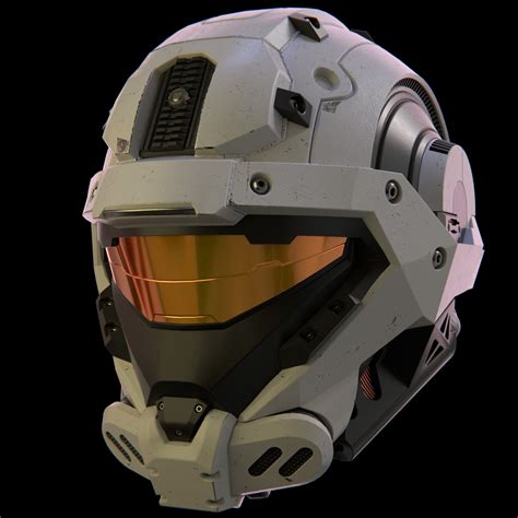 Recon helmet from Installation 01 (Gregory Wasdyke) : halo