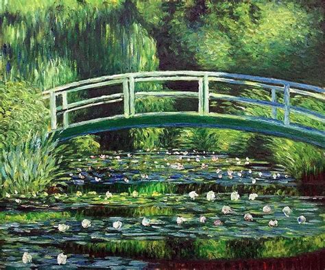 Claude Monet Japanese Bridge Japanese Bridge Bridge Painting