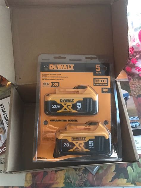 Dewalt 20v Max Xr Battery 5ah 2