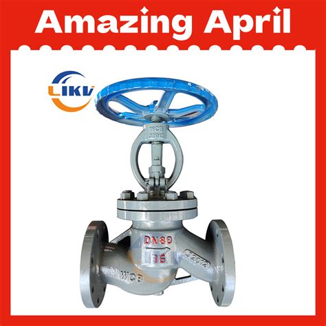 High Pressure ANSI ASME B 16 104 Wcb Flanged Globe Valve For