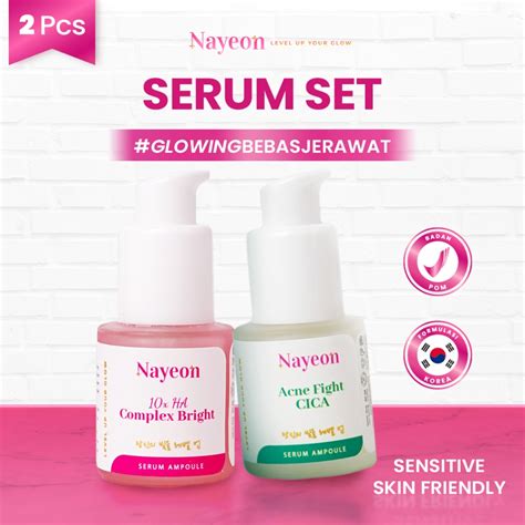 Jual Promo Lebaran Nayeon Skincare Pcs Paket Skincare Acne Serum