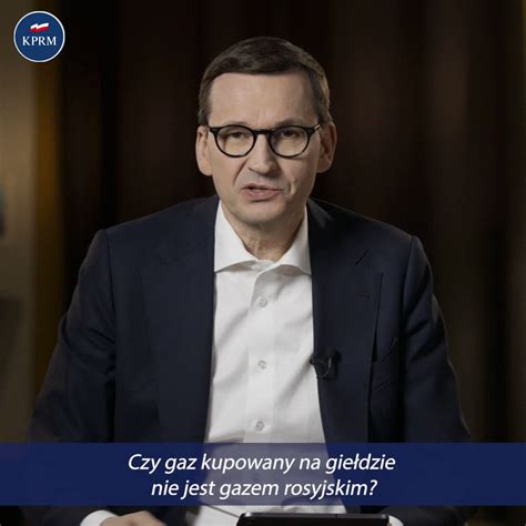 Kancelaria Premiera on Twitter Czy gaz kupowany na giełdzie nie jest