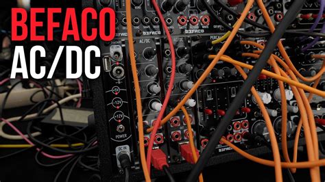 Befaco Ac Dc Interfaz De Audio Eurorack Youtube