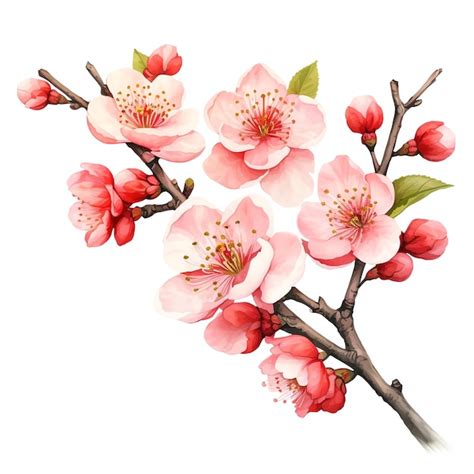 Premium AI Image | Plum Blossoms Chinese new year