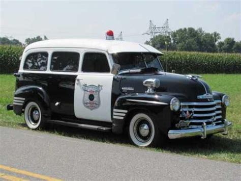 1948 Chevrolet Suburban Police Cars Chevy Vehicles Old Police Cars