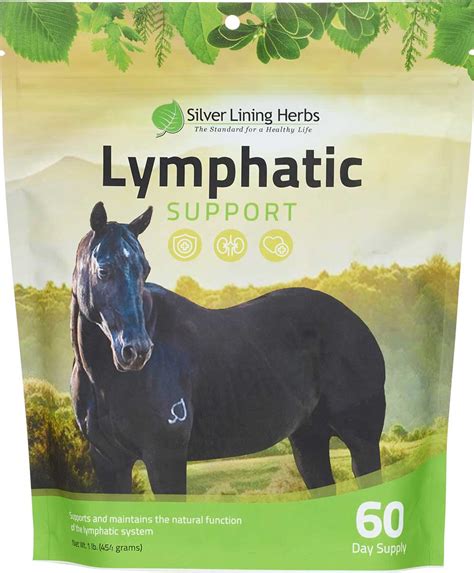 Lymphatic Support Herbal Formula For Horses Silver Lining Herbs