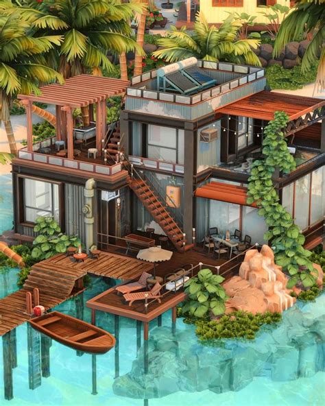 Create Sims On Instagram I Built A Container House On