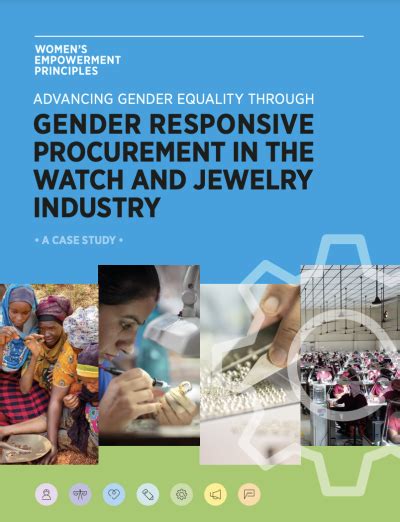 Advancing Gender Equality Through Gender Responsive Procurement In The Watch And Jewelry