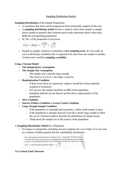 Ap Statistics Unit 5 Review Guide Ap Statistics Stuvia Us