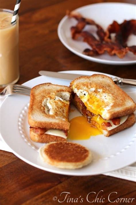 Egg In A Bread Sandwich – Tina's Chic Corner